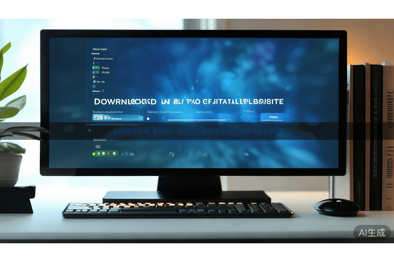 比特派区块链 第四步:接纳、发送数字货币在比特派钱包首页