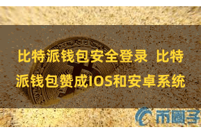 比特派钱包安全登录 比特派钱包赞成IOS和安卓系统