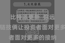 比特派更新 弥远的区块链技俩让投资者面对更多的接纳