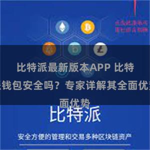 比特派最新版本APP 比特派钱包安全吗？专家详解其全面优势