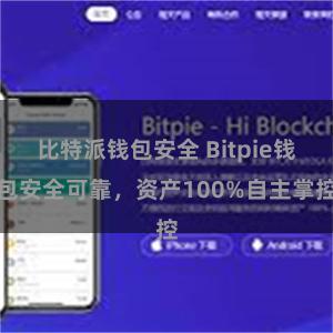 比特派钱包安全 Bitpie钱包安全可靠，资产100%自主掌控