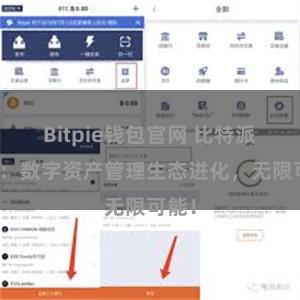 Bitpie钱包官网 比特派钱包：数字资产管理生态进化，无限可能！