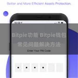 Bitpie功能 Bitpie钱包常见问题解决方法