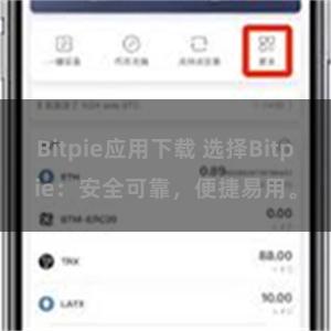 Bitpie应用下载 选择Bitpie：安全可靠，便捷易用。