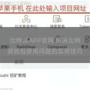 比特派APP官网 解决比特派钱包使用问题的实用技巧