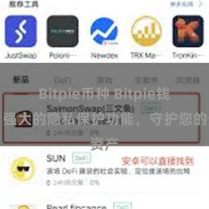 Bitpie币种 Bitpie钱包：强大的隐私保护功能，守护您的资产