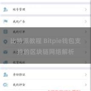 比特派教程 Bitpie钱包支持的区块链网络解析