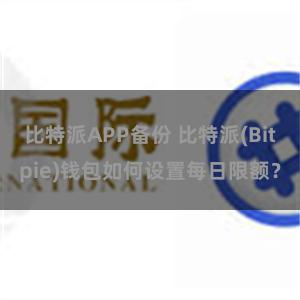 比特派APP备份 比特派(Bitpie)钱包如何设置每日限额？