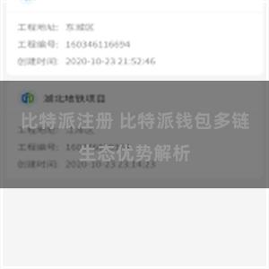 比特派注册 比特派钱包多链生态优势解析